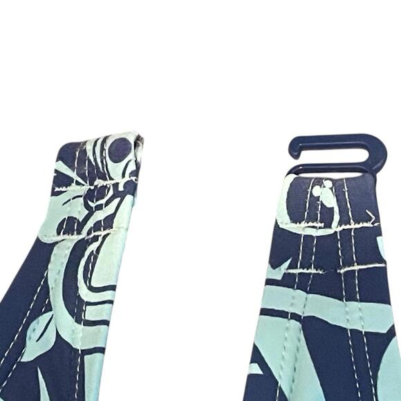 Disney Parks Turquoise Floral Swim Top Bikini Size Small - Picture 4 of 4